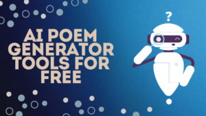 AI poem generator