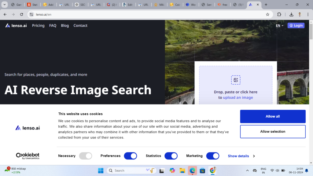 Lenso.ai: AI Image Reverse Tool