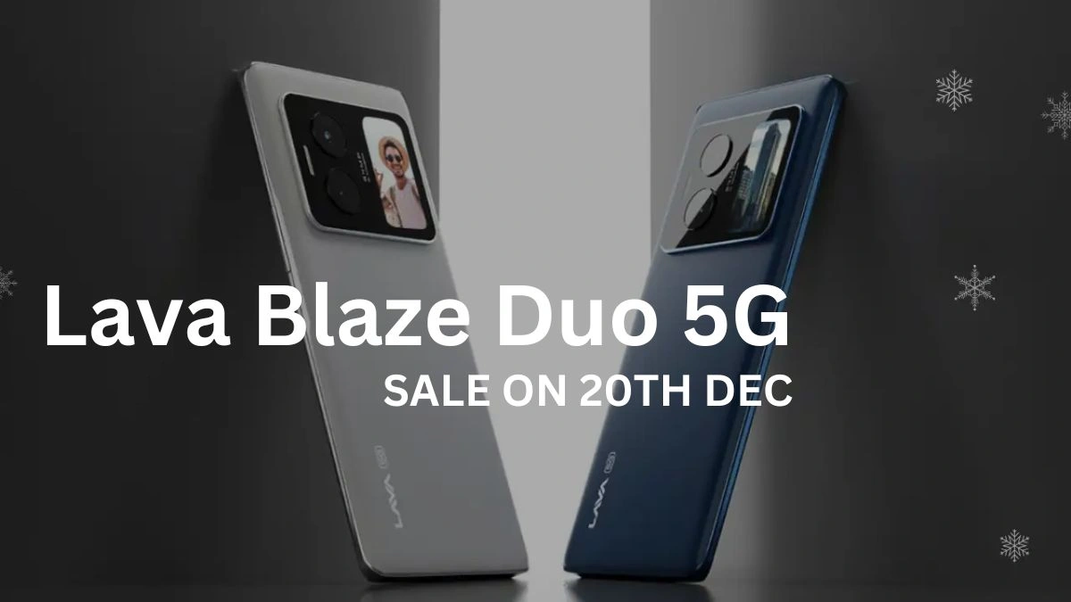 Lava Blaze Duo 5G Launches in India: Dual Display, Instascreen, and More